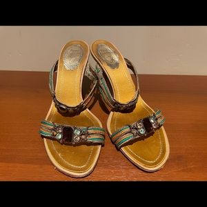Rene Caovilla Embellished Sandals